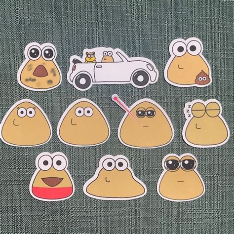 Pou Toys - Etsy