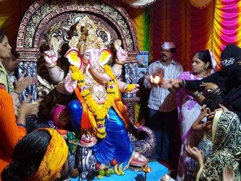 Mumbai: Ram Rahim Ganesh Mitra Mandal's Ganesh Chaturthi celebrations reflect 'Sarva Dharma ...