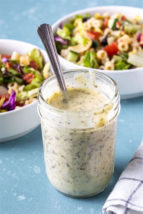 Creamy Italian Dressing Recipe | Recipe | Homemade creamy italian ...