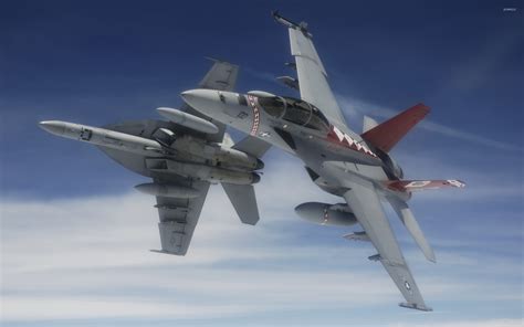 Boeing F/A-18F Super Hornet [2] wallpaper - Aircraft wallpapers - #3206