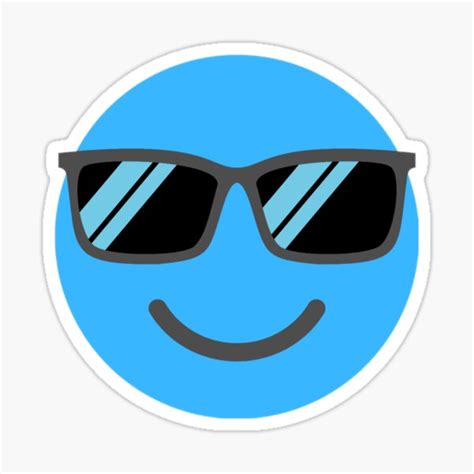 "Cool Emoji" Sticker for Sale by Lexi-Santori | Redbubble