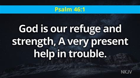 God is our Refuge (Psalm 46)