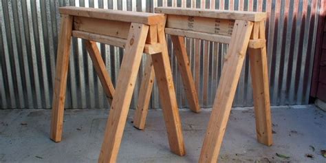 How to Build Stackable Sawhorses