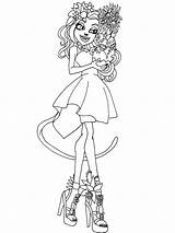 Catrine DeMew Monster High coloring Page  Download Print Or Color sketch template