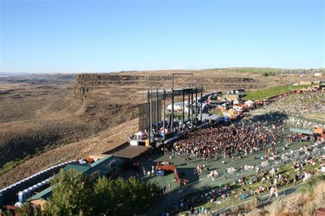 Gorge Amphitheater Concert History