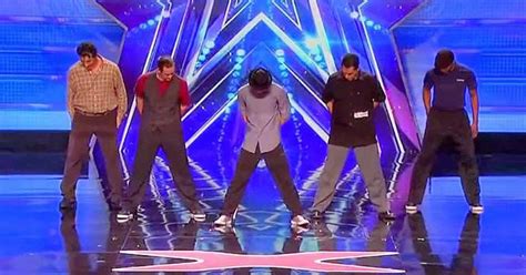 5 dads stand on stage, stun everyone with their incredible dance moves | America's got talent ...