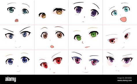 Happy Anime Eyebrows