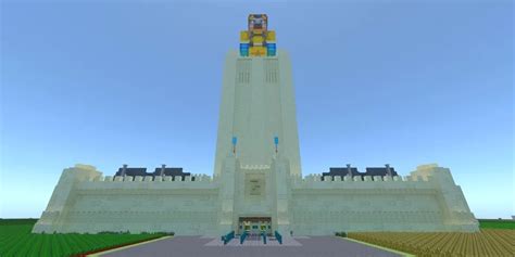 Lord Farquaad's castle. Minecraft Map