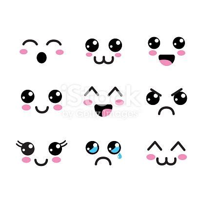 15 Cute faces ideas in 2021 | kawaii faces, kawaii drawings, cute faces