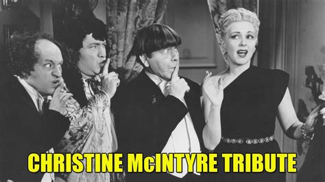 Christine McIntyre Tribute - YouTube Personality Profile, The Three Stooges, Public Records ...