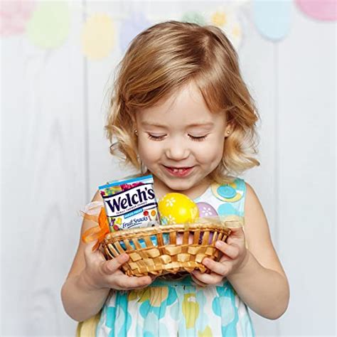 Welch's Fruit Snacks, Easter Candy For Kids, Perfect Easter Basket Stuffers, Gluten Free, Bulk ...