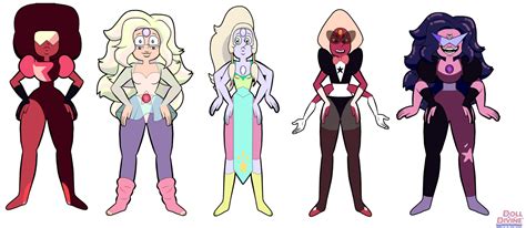 Steven Universe Gem Fusions by Saint-Pandora on DeviantArt