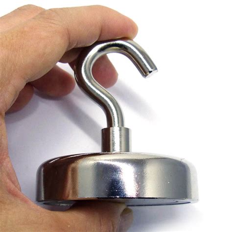 Super Strong Hook Magnet, Neodymium Type 60mm dia.