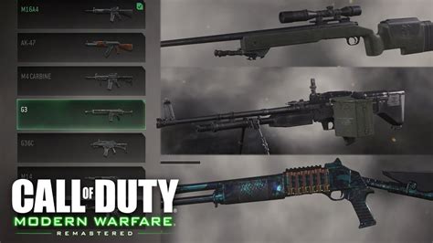 Cod4 modern warfare guns - freeloadsswag