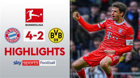 Bayern Munich 4-2 Borussia Dortmund | Bundesliga highlights | Video ...