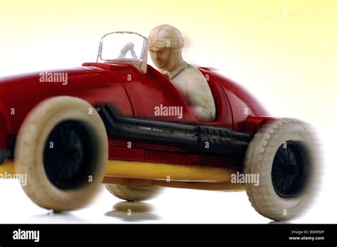 vintage toy race car Stock Photo - Alamy