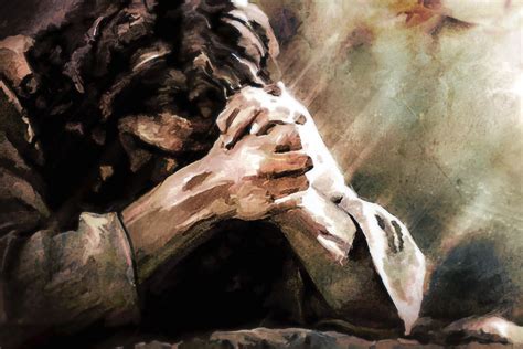 In Agony He Prayed by Chad Winks | Altus Fine Art