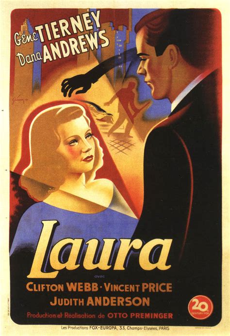 MOVIE POSTERS: LAURA (1944)