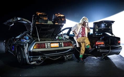 Delorean Time Machine Wallpaper