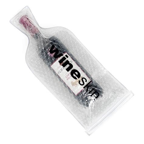 Wine Bags, Boxes & Carriers Wine Skin WineSkin Bag 4-Pack Home Bar ...