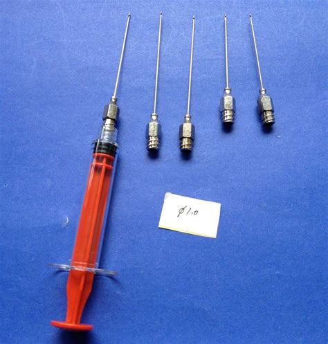 Dia 1.0 Mm Screw Head Injection Needle Cannulas - China Liposuction ...