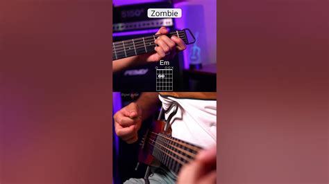 ZOMBIE GUITAR STRUMMING TUTORIAL - YouTube