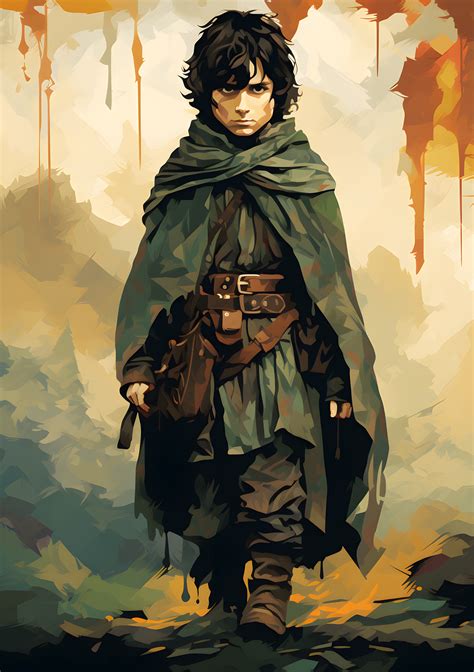 ArtStation - Frodo Baggins - The Lord of the Rings