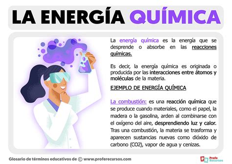 Que es la Energía Química | Explicación y Ejemplos