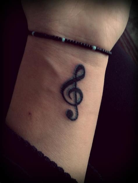 Treble Clef Tattoos Designs, Ideas and Meaning | Tattoos For You