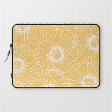 Sunflowers Laptop Sleeve by kristiangallagher | Society6