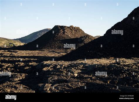 lava tree fossilized formation Craters of the Moon National Monument Idaho USA United States ...