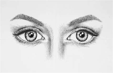 Realistic Eye Drawings