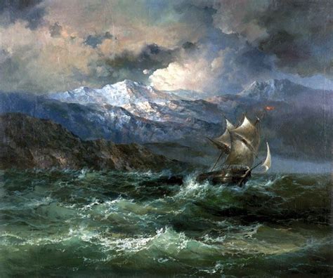 Stormy Sea Painting | Seascapes art, Ship paintings, Marine painting