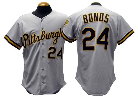 Lot Detail - 1992 Barry Bonds Pittsburgh Pirates Game-Used Jersey