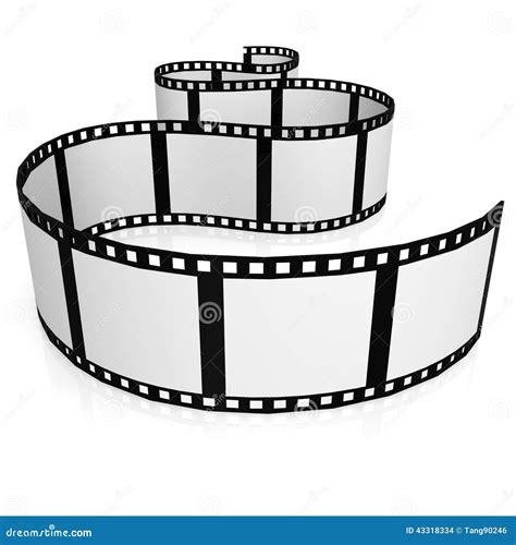 Film strip stock illustration. Illustration of photography - 43318334