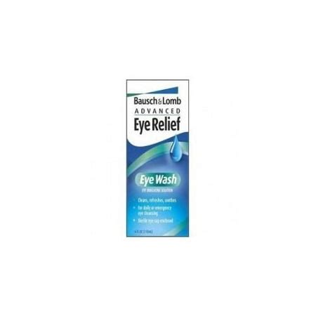 2 Pack - Bausch & Lomb Advanced Eye Relief Eye Wash 4oz Each - Walmart.com