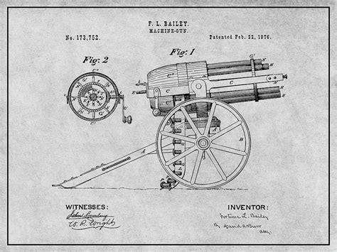 Gatling Gun Firing Mechanism