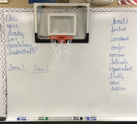 For the Love of Teaching: Vocabulary Basketball