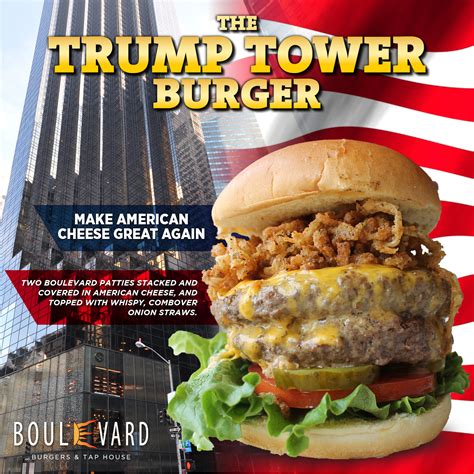 Client Boulevard Burgers & Tap House Features Inaugural "Trump Tower ...