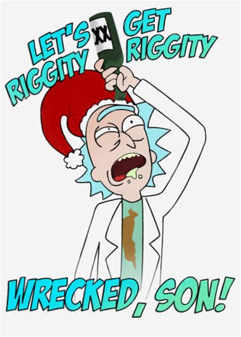 Rick and Morty Christmas | Rick and morty, Morty, Rick