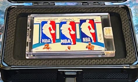 Incredibly Rare LeBron James 'Triple Logoman' Card Set To Hit Auction ...