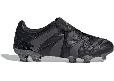 adidas Predator Accelerator FG Black Grey Men's - FZ5428 - US