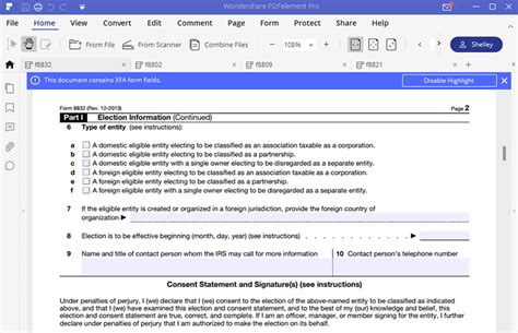 IRS Form 8832- How to Fill it Right