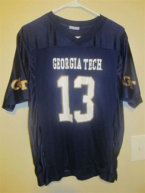 Georgia Tech Yellow Jackets Football jersey - Youth Large #ProEdge … | Georgia tech yellow ...