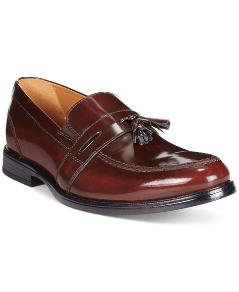 Bostonian Kinnon Step Tassel Loafers in Purple for Men | Lyst