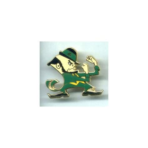 Notre Dame Fighting Irish Leprechaun Logo Lapel Pin | ShopTV | Irish ...