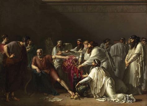 Hippocrates refusing the gifts of Artaxerxes. Painting by Anne-Louis Girodet, 1792. History of ...