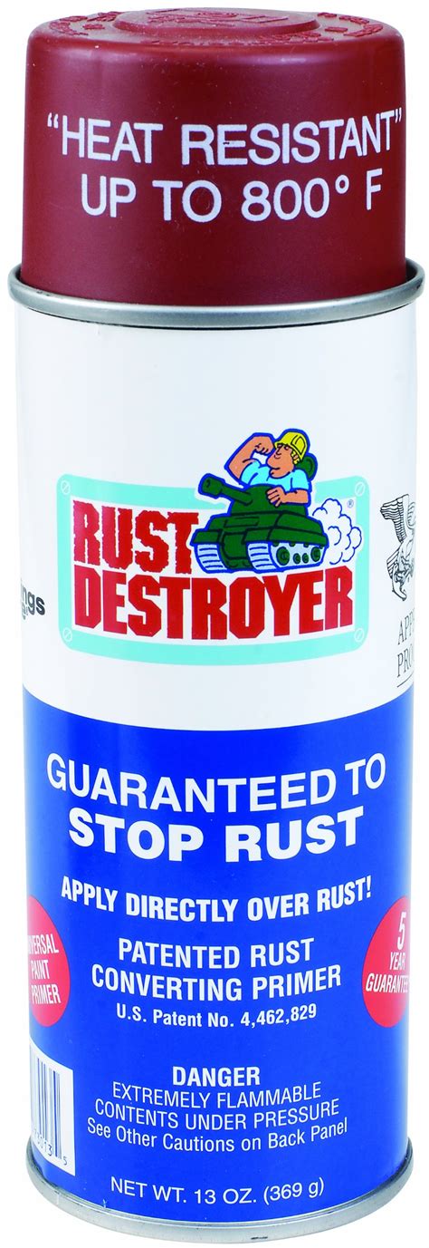 Advanced Protective Products Rust Destroyer Oil Base Red Primer Spray 13-ounce Aerosol