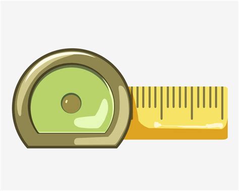 Measuring Tape PNG Transparent, Cartoon Construction Tape Measure Illustration, Cartoon ...