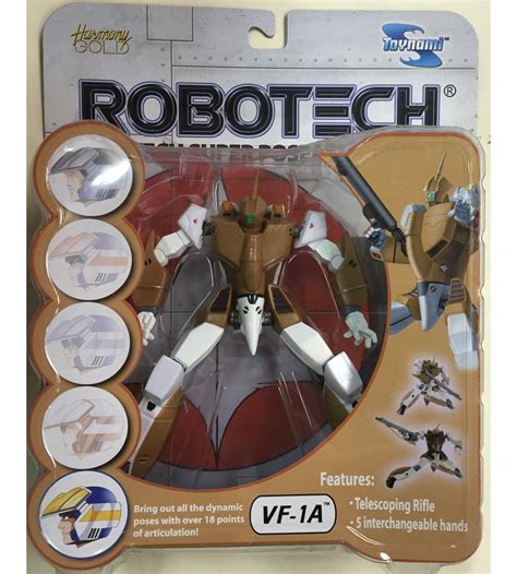 Robotech: Veritech Super Poseable Figure: VF-1A - Visiontoys